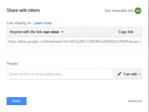 Google Drive Share